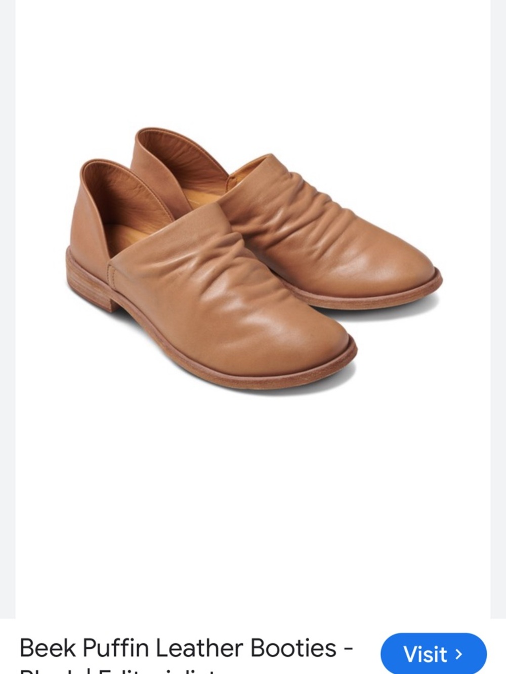 BEEK Puffin Shooties / Anthropologie